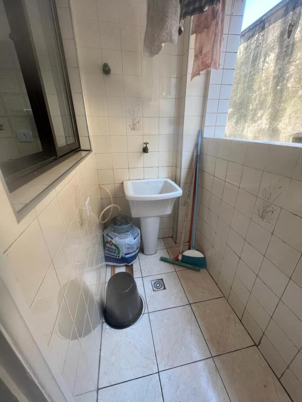 Guilhermina Pe Na Areia Vista Mar Praia Grande  Ngoại thất bức ảnh