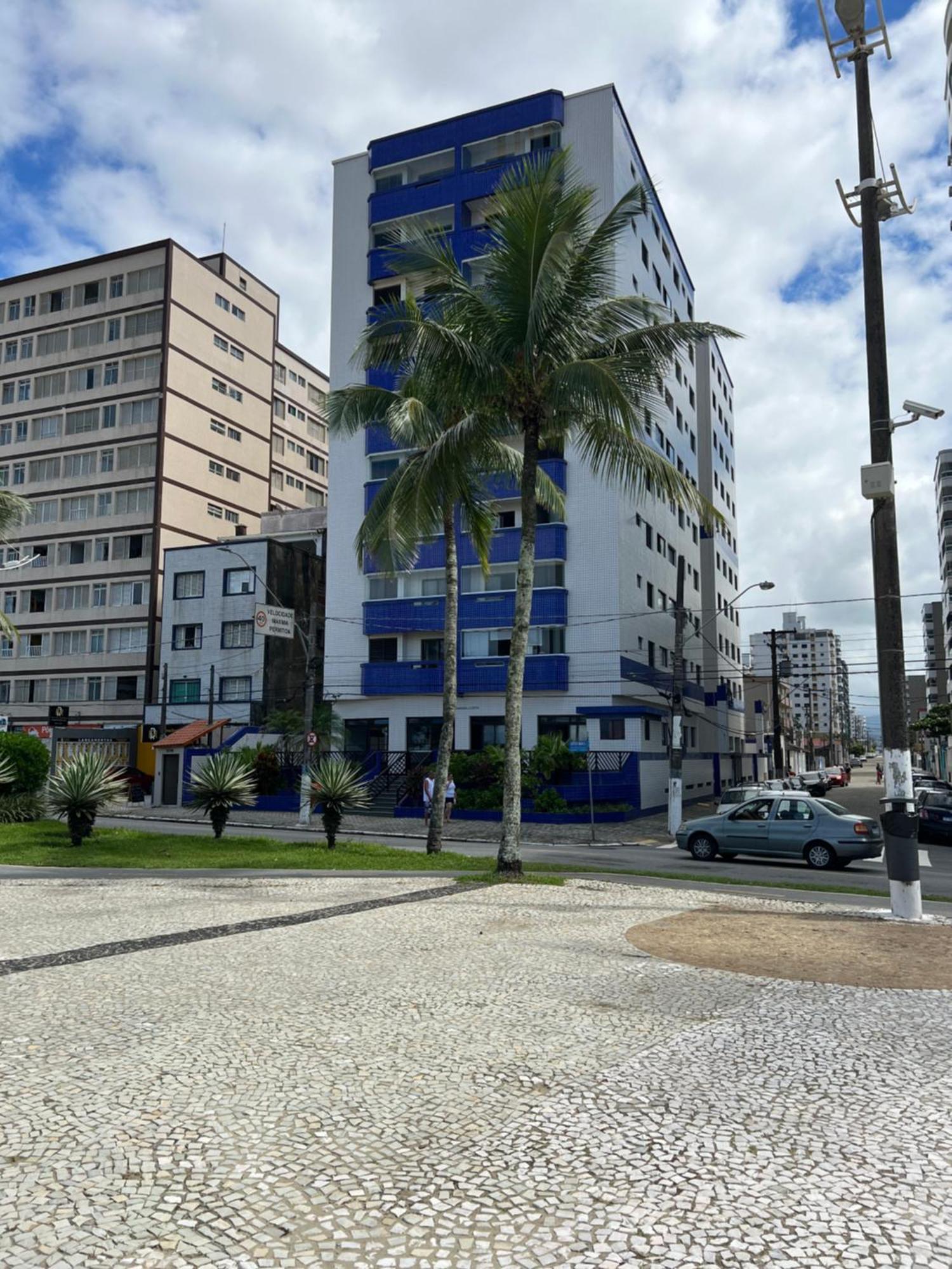 Guilhermina Pe Na Areia Vista Mar Praia Grande  Ngoại thất bức ảnh